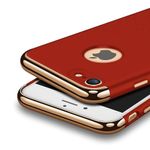 Laptop, Telefoane si Tablete - Telefoane mobile si accesorii - Accesorii Telefoane - Huse telefoane - Husa Apple iPhone SE2, MyStyle Elegance Luxury 3in1 Rosu - Infinity.ro