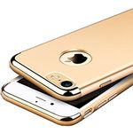 Laptop, Telefoane si Tablete - Telefoane mobile si accesorii - Accesorii Telefoane - Huse telefoane - Husa IPAKY Fashion - Rama Electroplacata - iPhone 7 (Gold) - Infinity.ro