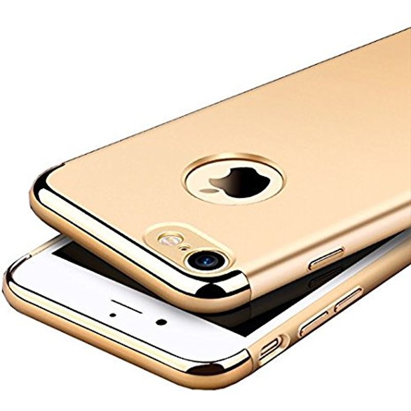 Laptop, Telefoane si Tablete - Telefoane mobile si accesorii - Accesorii Telefoane - Huse telefoane - Husa IPAKY Fashion - Rama Electroplacata - iPhone 7 (Gold) - Infinity.ro