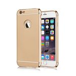 Laptop, Telefoane si Tablete - Telefoane mobile si accesorii - Accesorii Telefoane - Huse telefoane - Husa Apple iPhone 6 Plus/6S Plus, MyStyle 3in1 Gold - Infinity.ro