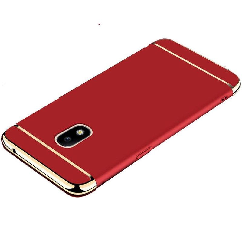 Laptop, Telefoane si Tablete - Telefoane mobile si accesorii - Accesorii Telefoane - Huse telefoane - Husa Samsung Galaxy J3 2017 , MyStyle Elegance Luxury 3in1 Red - Infinity.ro