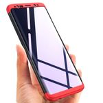 Laptop, Telefoane si Tablete - Telefoane mobile si accesorii - Accesorii Telefoane - Huse telefoane - Husa pentru Samsung Galaxy S9, GKK, culoare negru/rosu, 360 - Infinity.ro