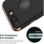 Laptop, Telefoane si Tablete - Telefoane mobile si accesorii - Accesorii Telefoane - Huse telefoane - Pachet husa Apple iPhone 7 Plus,MyStyle Elegance Luxury 3in1 Black, folie de sticla gratis - Infinity.ro