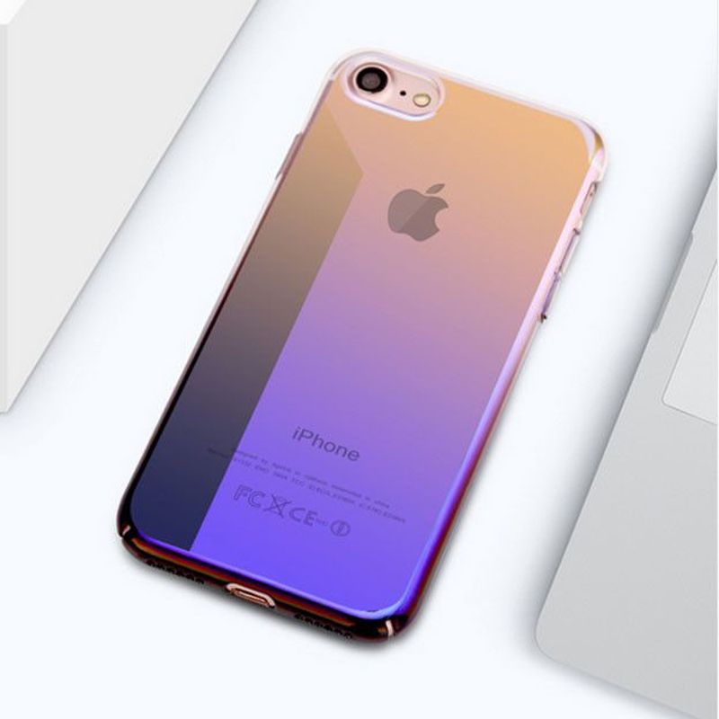 Laptop, Telefoane si Tablete - Telefoane mobile si accesorii - Accesorii Telefoane - Huse telefoane - Husa telefon iPhone 6/6S Ultrasubtire , Blue Cameleon , Color Change - Infinity.ro