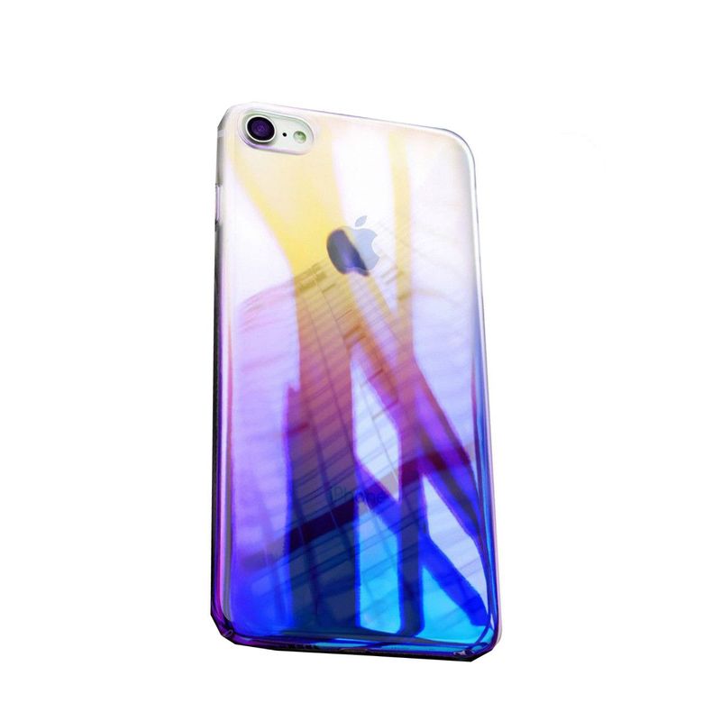 Laptop, Telefoane si Tablete - Telefoane mobile si accesorii - Accesorii Telefoane - Huse telefoane - Husa telefon iPhone 6/6S Ultrasubtire , Blue Cameleon , Color Change - Infinity.ro