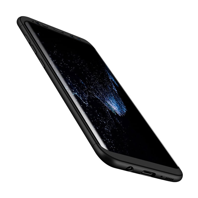 Laptop, Telefoane si Tablete - Telefoane mobile si accesorii - Accesorii Telefoane - Huse telefoane - Husa Samsung S8 GKK Full Cover 360 - Negru - Infinity.ro