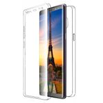 Laptop, Telefoane si Tablete - Telefoane mobile si accesorii - Accesorii Telefoane - Huse telefoane - Husa Full TPU 360° (fata + spate) pentru Samsung Galaxy Note 8, Transparent - Infinity.ro