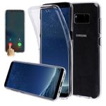 Laptop, Telefoane si Tablete - Telefoane mobile si accesorii - Accesorii Telefoane - Huse telefoane - Husa pentru Samsung Galaxy S8 Plus, MyStyle® FullBody ultra slim TPU, fata - spate transparenta - Infinity.ro