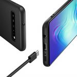 Laptop, Telefoane si Tablete - Telefoane mobile si accesorii - Accesorii Telefoane - Huse telefoane - Husa Samsung Galaxy S10 Plus, slim antisoc Negru - Infinity.ro