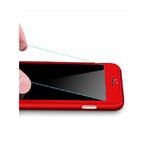 Laptop, Telefoane si Tablete - Telefoane mobile si accesorii - Accesorii Telefoane - Huse telefoane - Husa Aisi Iphone 7 Full Cover 360 + folie sticla, Rosu - Infinity.ro