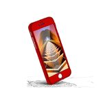 Laptop, Telefoane si Tablete - Telefoane mobile si accesorii - Accesorii Telefoane - Huse telefoane - Husa Aisi Iphone 7 Full Cover 360 + folie sticla, Rosu - Infinity.ro