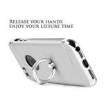 Laptop, Telefoane si Tablete - Telefoane mobile si accesorii - Accesorii Telefoane - Huse telefoane - Husa telefon Iphone 6/6S Plus ofera protectie 3in1 Ultrasubtire - Silver S Ring - Infinity.ro