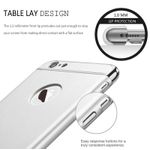 Laptop, Telefoane si Tablete - Telefoane mobile si accesorii - Accesorii Telefoane - Huse telefoane - Husa telefon Iphone 6/6S Plus ofera protectie 3in1 Ultrasubtire - Silver S Ring - Infinity.ro