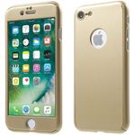 Laptop, Telefoane si Tablete - Telefoane mobile si accesorii - Accesorii Telefoane - Huse telefoane - Husa Fullbody MyStyle Gold compatibila cu Apple iPhone 8 Plus acoperire completa 360 grade cu folie de sticla gratis - Infinity.ro