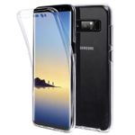 Laptop, Telefoane si Tablete - Telefoane mobile si accesorii - Accesorii Telefoane - Huse telefoane - Husa Full TPU 360° (fata + spate) pentru Samsung Galaxy Note 8, Transparent - Infinity.ro