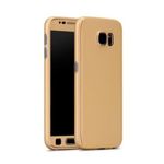 Laptop, Telefoane si Tablete - Telefoane mobile si accesorii - Accesorii Telefoane - Huse telefoane - Husa FullBody MyStyle Gold Samsung Galaxy J5 2017 acoperire completa 360 grade cu folie de protectie gratis - Infinity.ro