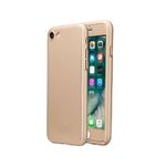 Laptop, Telefoane si Tablete - Telefoane mobile si accesorii - Accesorii Telefoane - Huse telefoane - Husa Iphone 7 Full Cover 360 + folie sticla, Gold - Infinity.ro