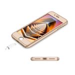 Laptop, Telefoane si Tablete - Telefoane mobile si accesorii - Accesorii Telefoane - Huse telefoane - Husa Iphone 7 Full Cover 360 + folie sticla, Gold - Infinity.ro