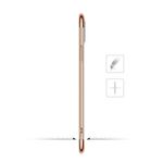 Laptop, Telefoane si Tablete - Telefoane mobile si accesorii - Accesorii Telefoane - Huse telefoane - Husa telefon Apple Iphone 8 ofera protectie 3in1 Ultrasubtire Lux Rose Gold Matte - Infinity.ro