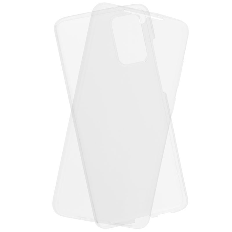 Laptop, Telefoane si Tablete - Telefoane mobile si accesorii - Accesorii Telefoane - Huse telefoane - Husa Samsung Galaxy S20/S20 5G TechSuit Silicone 360 Bulk - Clear - Infinity.ro
