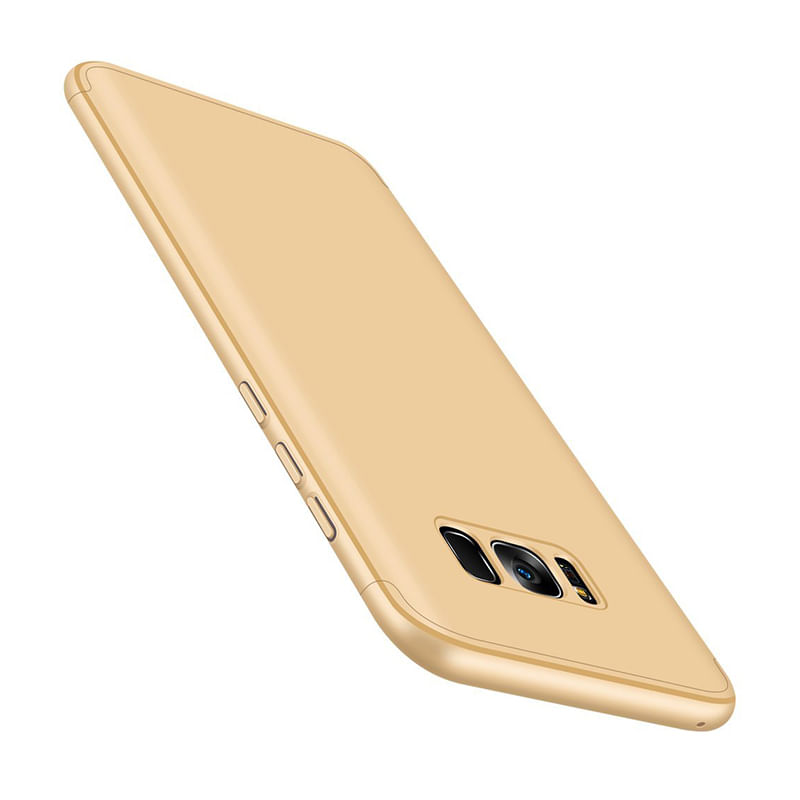 Laptop, Telefoane si Tablete - Telefoane mobile si accesorii - Accesorii Telefoane - Huse telefoane - Husa Samsung Galaxy S8 Plus GKK Full Cover 360 - Gold - Infinity.ro