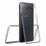 Laptop, Telefoane si Tablete - Telefoane mobile si accesorii - Accesorii Telefoane - Huse telefoane - Husa Full TPU 360° (fata + spate) pentru Samsung Galaxy J4 Plus (2018), Transparent - Infinity.ro