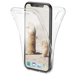 Laptop, Telefoane si Tablete - Telefoane mobile si accesorii - Accesorii Telefoane - Huse telefoane - Husa Full TPU 360° (fata + spate) pentru iPhone XS Max, Transparent - Infinity.ro