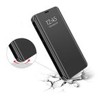 Laptop, Telefoane si Tablete - Telefoane mobile si accesorii - Accesorii Telefoane - Huse telefoane - Husa Protectie Toc Flip Cover Clear View Mirror compatibila cu Samsung Galaxy S10 Plus Negru - Infinity.ro