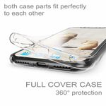 Laptop, Telefoane si Tablete - Telefoane mobile si accesorii - Accesorii Telefoane - Huse telefoane - Husa Full TPU 360° (fata + spate) pentru iPhone XS Max, Transparent - Infinity.ro