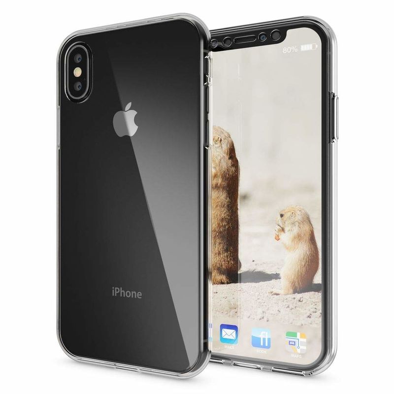 Laptop, Telefoane si Tablete - Telefoane mobile si accesorii - Accesorii Telefoane - Huse telefoane - Husa Full TPU 360° (fata + spate) pentru iPhone XS Max, Transparent - Infinity.ro