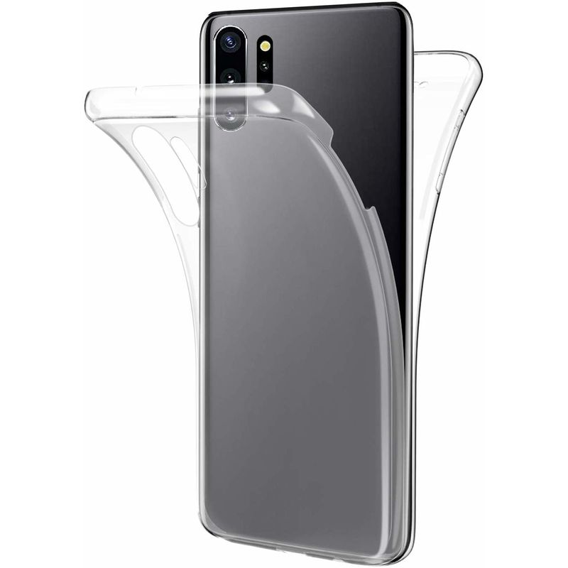 Laptop, Telefoane si Tablete - Telefoane mobile si accesorii - Accesorii Telefoane - Huse telefoane - Husa Full TPU 360° (fata + spate) pentru Samsung Galaxy Note 10 Plus, Transparent - Infinity.ro