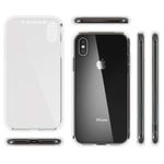 Laptop, Telefoane si Tablete - Telefoane mobile si accesorii - Accesorii Telefoane - Huse telefoane - Husa Full TPU 360° (fata + spate) pentru iPhone XS Max, Transparent - Infinity.ro