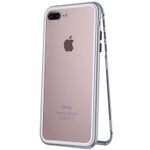 Laptop, Telefoane si Tablete - Telefoane mobile si accesorii - Accesorii Telefoane - Huse telefoane - Husa Magnetic Case 360° pentru iPhone 8 Plus, Silver - Infinity.ro