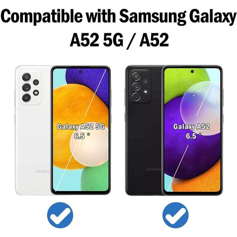 Laptop, Telefoane si Tablete - Telefoane mobile si accesorii - Accesorii Telefoane - Huse telefoane - Husa fata spate, TPU/Policarbonat, Compatibil Samsung Galaxy A52/A52 5G/Samsung A52S 5G, Transparent - Infinity.ro