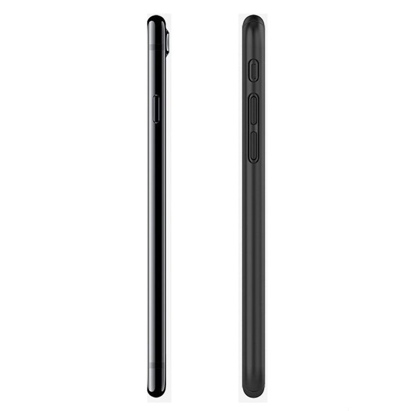 Laptop, Telefoane si Tablete - Telefoane mobile si accesorii - Accesorii Telefoane - Huse telefoane - Husa Apple Iphone 7 Ipaky Full Cover 360 Negru + Folie de protectie - Infinity.ro