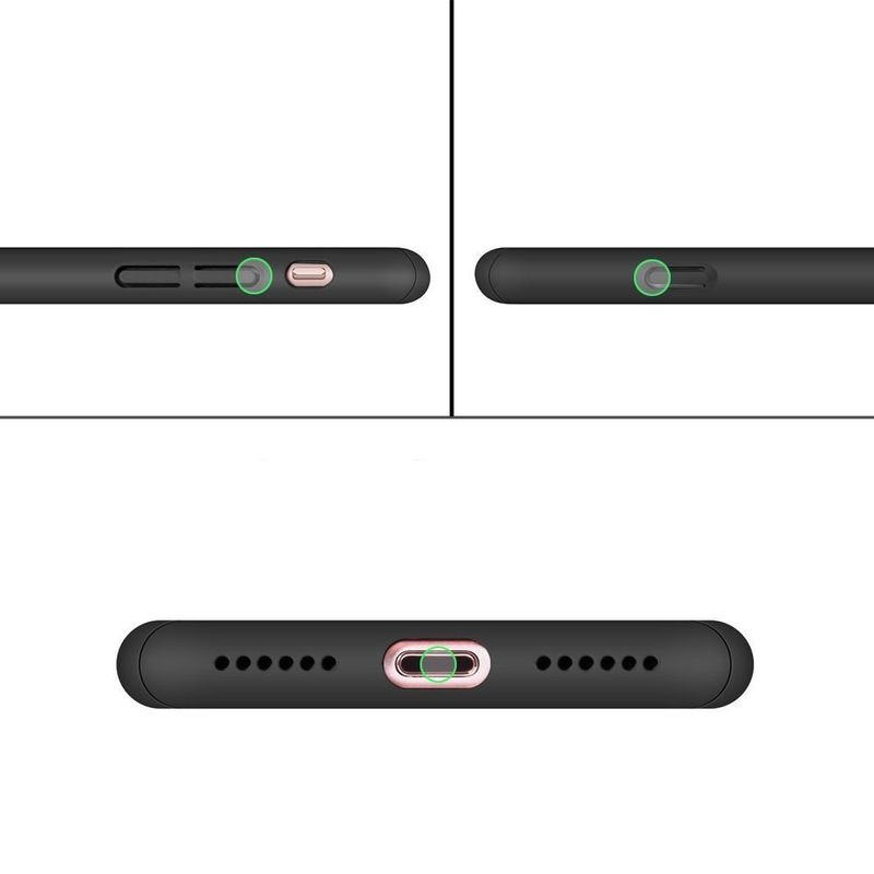 Laptop, Telefoane si Tablete - Telefoane mobile si accesorii - Accesorii Telefoane - Huse telefoane - Husa Apple Iphone 7 Ipaky Full Cover 360 Negru + Folie de protectie - Infinity.ro