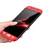 Laptop, Telefoane si Tablete - Telefoane mobile si accesorii - Accesorii Telefoane - Huse telefoane - Husa Full Cover 360 GKK Samsung Galaxy J3 2017 J330, J3 Pro 2017 - Negru-Rosu - Infinity.ro