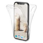 Laptop, Telefoane si Tablete - Telefoane mobile si accesorii - Accesorii Telefoane - Huse telefoane - Husa Full TPU 360° (fata + spate) pentru iPhone XR, Transparent - Infinity.ro