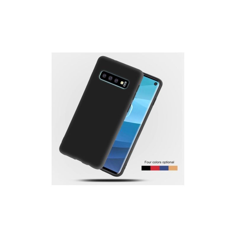 Laptop, Telefoane si Tablete - Telefoane mobile si accesorii - Accesorii Telefoane - Huse telefoane - Husa din silicon pentru Samsung Galaxy S10, ultraslim, Negru - Infinity.ro