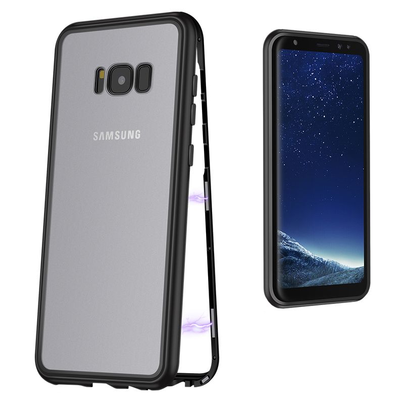 Laptop, Telefoane si Tablete - Telefoane mobile si accesorii - Accesorii Telefoane - Huse telefoane - Husa 360° Magnetic Protection - Samsung Galaxy S8 Plus - Negru - Infinity.ro