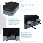 Casa si Gradina - Electrice - Prize - Priza electrica dubla, PC, IP66, Gri - Infinity.ro