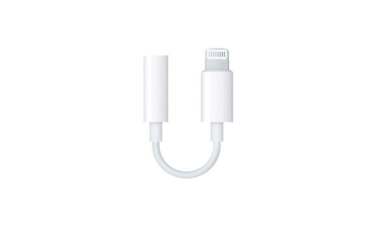 Adaptor Lightning la Jack 3.5mm, pentru iPhone, Alb