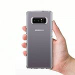 Laptop, Telefoane si Tablete - Telefoane mobile si accesorii - Accesorii Telefoane - Huse telefoane - Husa Pudding Optim Silicon Protect Ultra Clear pentru Samsung Galaxy Note 8 Transparent - Infinity.ro