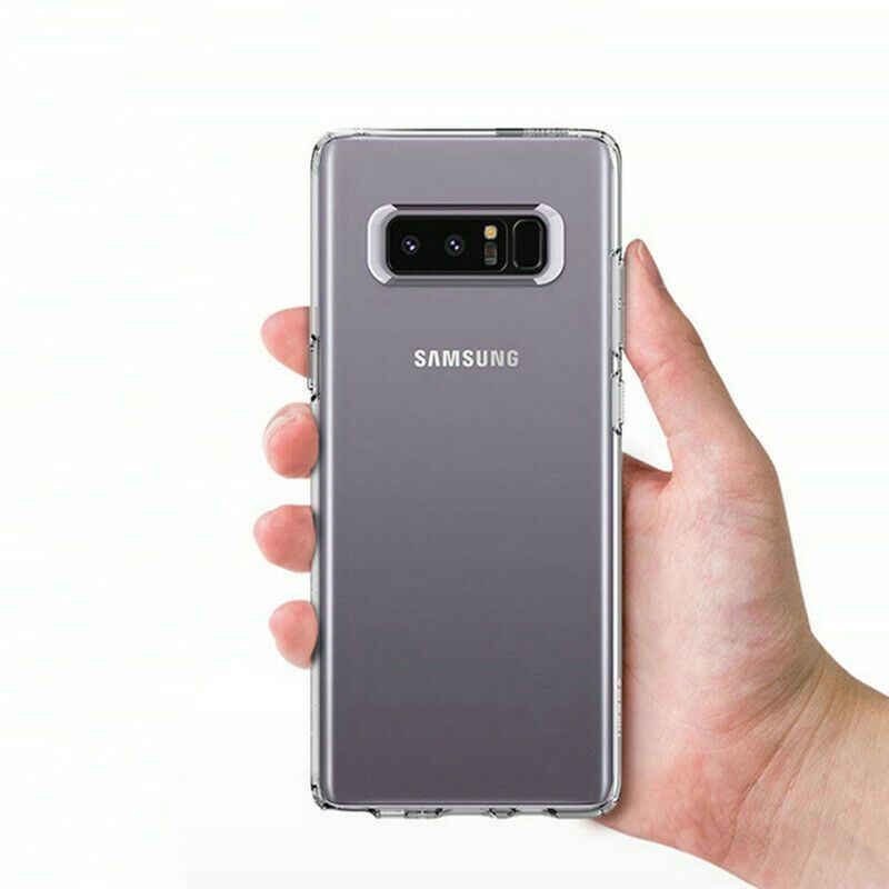 Laptop, Telefoane si Tablete - Telefoane mobile si accesorii - Accesorii Telefoane - Huse telefoane - Husa Pudding Optim Silicon Protect Ultra Clear pentru Samsung Galaxy Note 8 Transparent - Infinity.ro