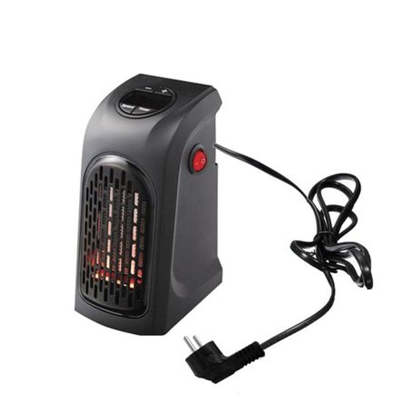 Electronice si Electrocasnice - Climatizare si sisteme de incalzire - Aparate incalzire aer - Aeroterme - Aeroterma de Perete, Putere 400 W, Programabil 12 ore, Temperatura 15 - 32 °C, Display Led, Negru - Infinity.ro