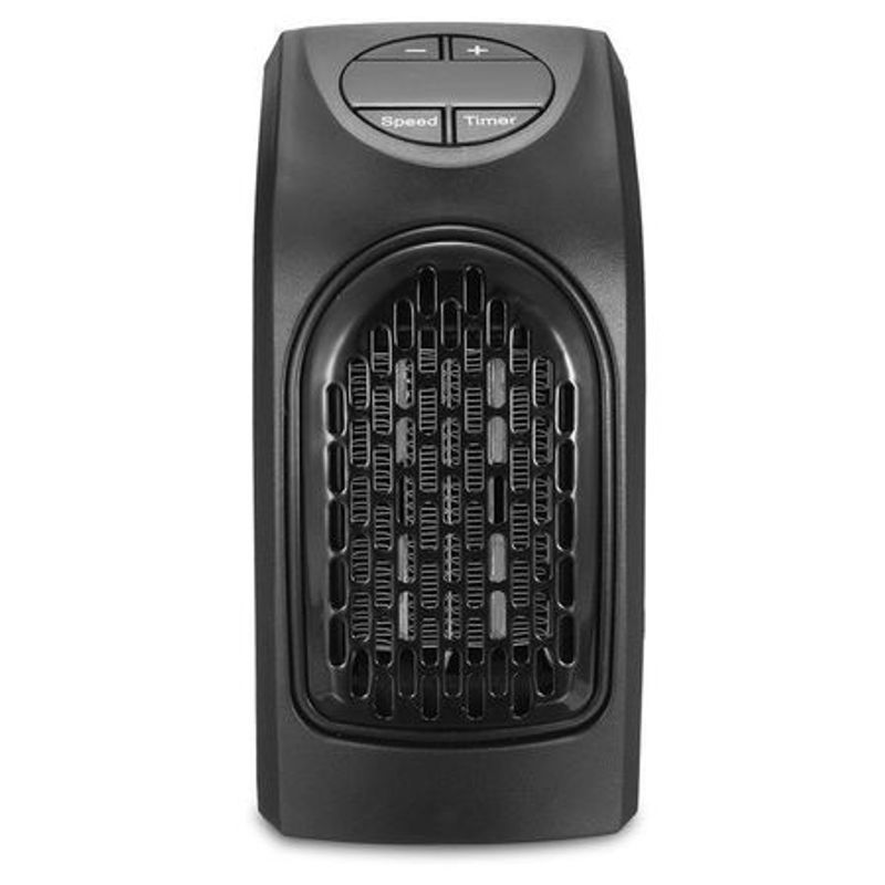 Electronice si Electrocasnice - Climatizare si sisteme de incalzire - Aparate incalzire aer - Aeroterme - Aeroterma de Perete, Putere 400 W, Programabil 12 ore, Temperatura 15 - 32 °C, Display Led, Negru - Infinity.ro