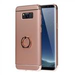 Laptop, Telefoane si Tablete - Telefoane mobile si accesorii - Accesorii Telefoane - Huse telefoane - Husa Samsung Galaxy S8 Plus, MyStyle Elegance Luxury 3in1 Ring, Rose-Gold - Infinity.ro