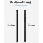 Laptop, Telefoane si Tablete - Telefoane mobile si accesorii - Accesorii Telefoane - Huse telefoane - Huse 360 de grade pentru iPhone 7 Plus, Htphone - Full Body, Negru - Infinity.ro