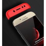 Laptop, Telefoane si Tablete - Telefoane mobile si accesorii - Accesorii Telefoane - Huse telefoane - Carcasa Samsung Galaxy J3 2017, MyStyle, 360° 3in1 Negru-Rosu - Infinity.ro