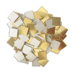 Casa si Gradina - Decoratiuni - Oglinzi - Set Oglinzi Design Patrat 4/4 cm - Oglinzi Decorative Acrilice GOLD MyStyle Luxury Home 100 bucati/set - Infinity.ro